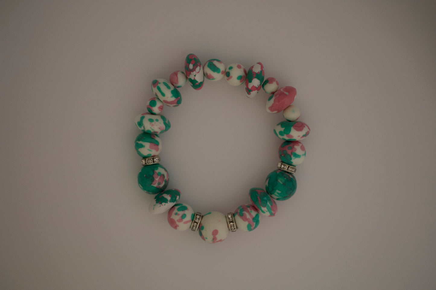 Watermelon Quartz Bracelet