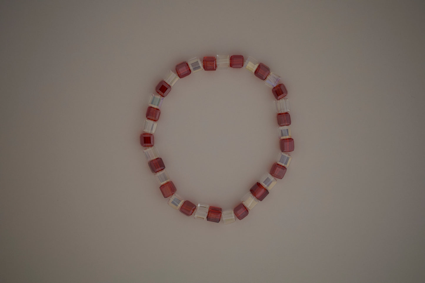 Glass Cube Bracelet