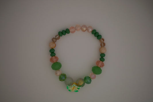 Hawaiian Rondelle Bead Bracelet