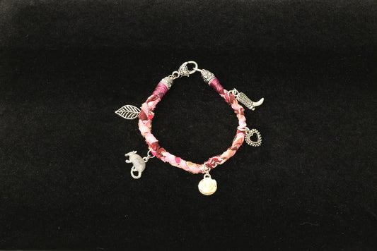Western Charm Bracelet Silver